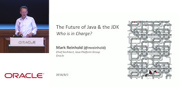 The Future of the Java Platform and the JDK: Who is in Charge?