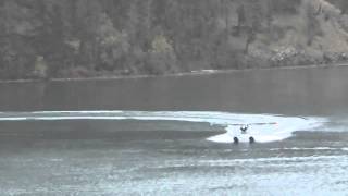 Advanced Floatplane Flying, in and out, small lake
