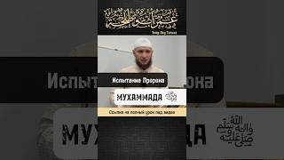 Испытания Пророка Мухаммада ﷺ || Умар Абу Тальха #shorts #islamic  #islamicvideo #islam