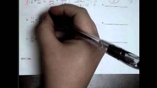 MAT 094 Test 1 Study Guide