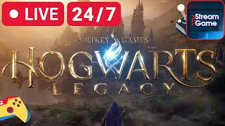 LIVE 24/7 from Hogwarts Legacy | Magical adventures Trip
