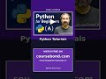 Python Programming Tutorials for Beginners - freeCodeCamp.org #Shorts