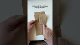 BONHEUR Papier　準備中 Paper Bag Book Advent Calendar TUTORIAL #paperbagbook