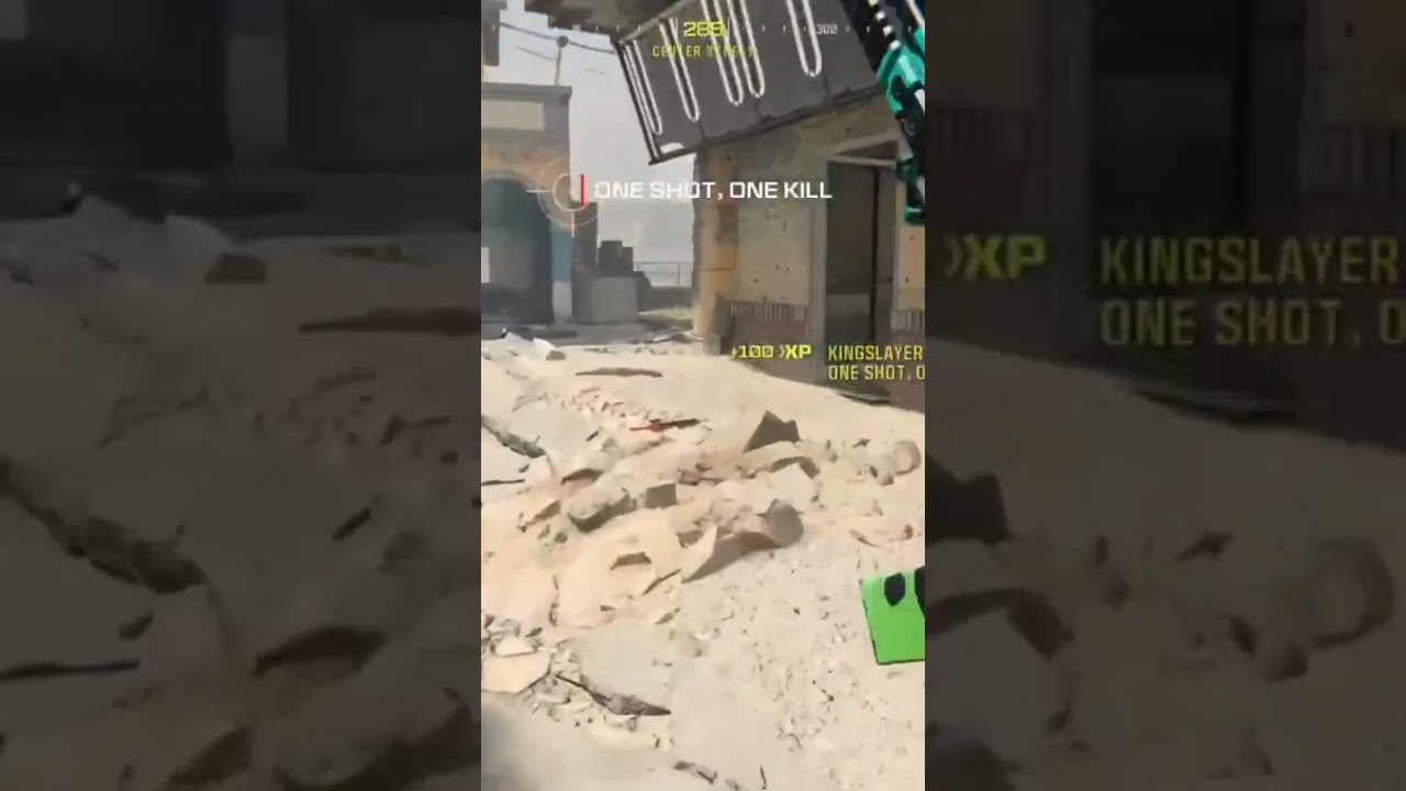 Came around the corner spraying 