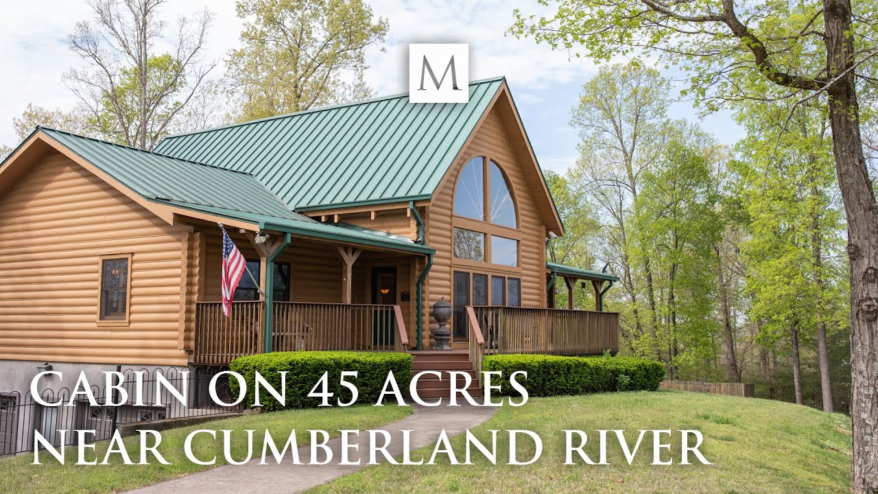 Hilltop cabin near Nashville and Cumberland River