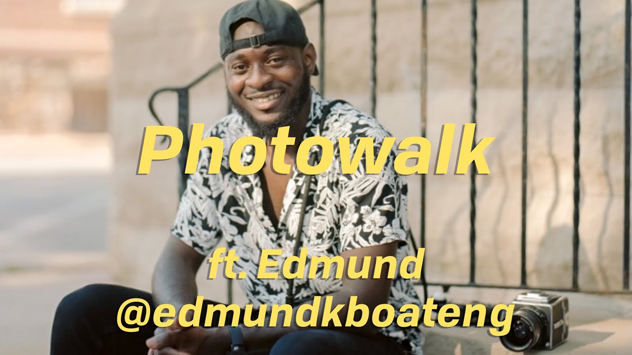 Photo Walk with Edmund // Pentax 6x7 & Hasselblad 500 cm