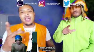 Thatboiidreww Live Reacts To G Herbo ft. Future - Blues (Official Music Video)