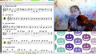 Essential Elements 2000 - page 10 and 11, A string notes - violin and viola