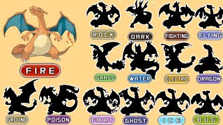 Charizard All 15 Types OF Evolution