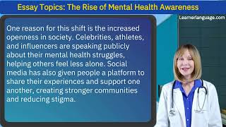 Essay Topics: The Rise of Mental Health Awareness