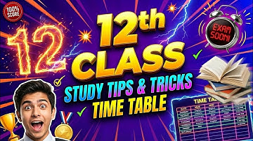 6 DECEMBER से ऐसे पढ़ो Class 12 🔥 | Toppers Timetable for class 12 | Watch all Streams students