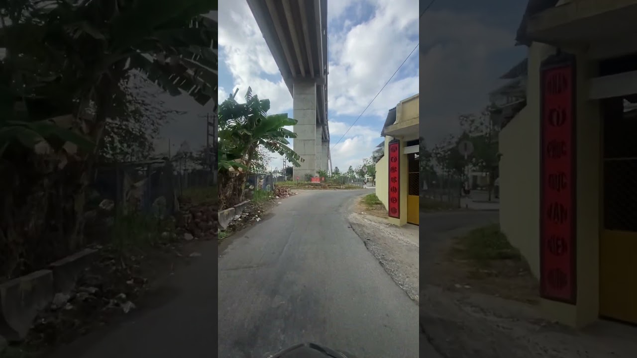 Bên dưới cầu Rạch Miễu 