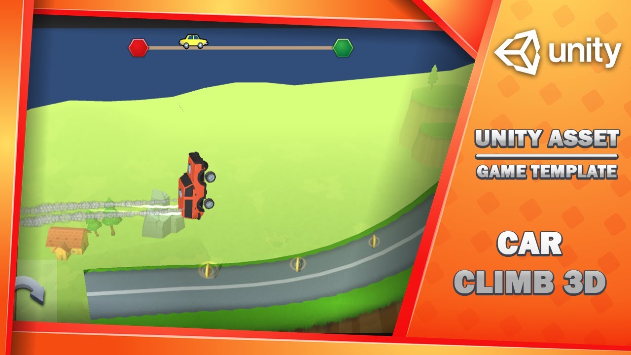 Car Climb 3D - Game Template, video preview 2