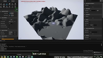 สอนสร้างภูมิประเทศ (Landscape) ด้วย Unreal Engine 5 | เริ่มต้นง่ายๆ สำหรับมือใหม่ #สอนUE5