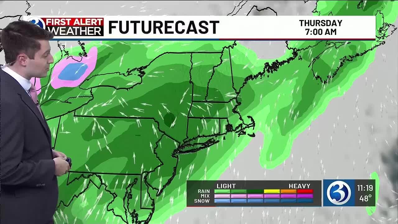 FORECAST: Brighter and drier tomorrow, warmup on the way this week ...