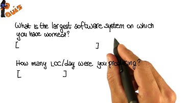 Preliminary Questions Quiz Solution - Georgia Tech - Software Development Process