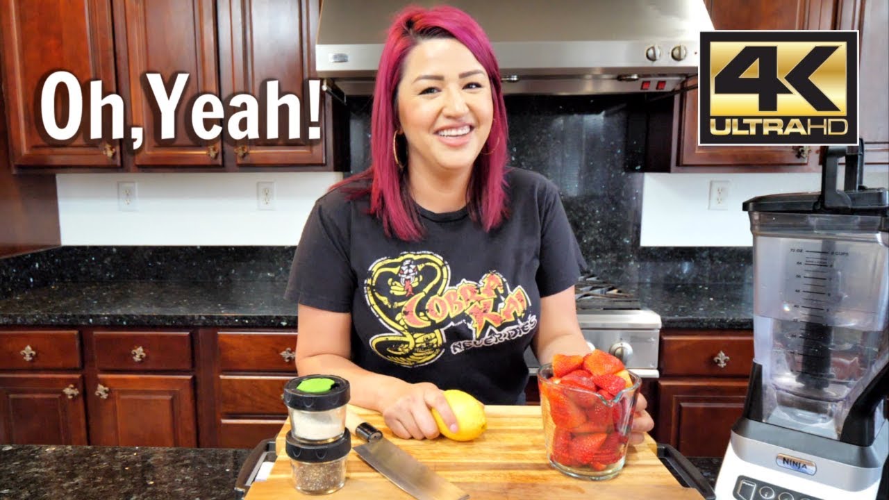 Easy Strawberry aguas frescas| Fresh Strawberry water | Aguas Frescas Recipe
