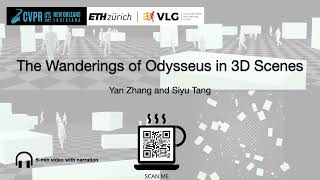 [GAMMA, CVPR22] The Wanderings of Odysseus in 3D Scenes