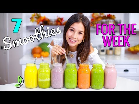 7-smoothies-for-the-week-+-3-day-vegan-challenge!-rawvana