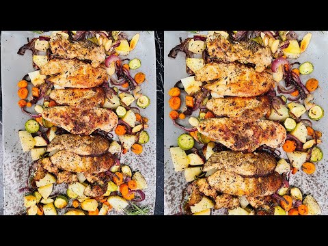 طريقة عمل دجاج بالخضار المشوي أرز بالدجاج سنة أولى طبخ مع الشيف آلاء الجبالي