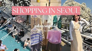 🌸 Cafe hopping & shopping in Seoul, goto mall treasures | KOREA VLOG by adaysophie 7,286 views 1 year ago 15 minutes