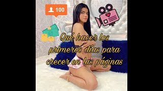 Qué Hacer Los Primeros Días Como Modelo Web Cam?