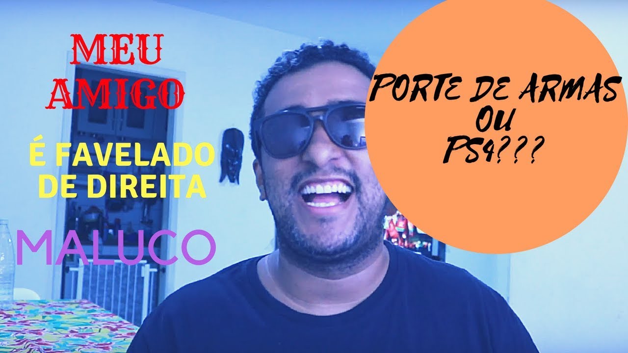 PORTE DE ARMAS OU PLAYSTATION 4 ? lula cabral