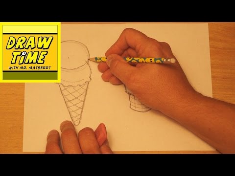 Jak narysować Ice Cream Cone