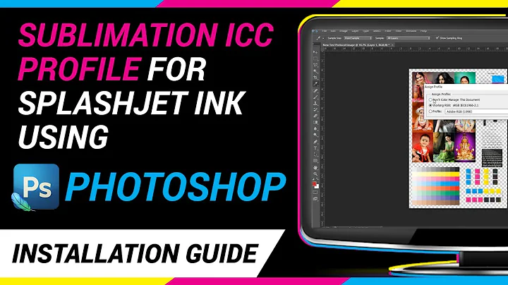 Installing ICC Profiles for Splashjet Sublimation Ink Using Adobe Photoshop