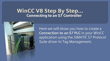 WinCC v8.0 Step By Step 3: Add S7 PLC Connection 🧙🏼‍♂️ Learn SCADA Programming #winccguru