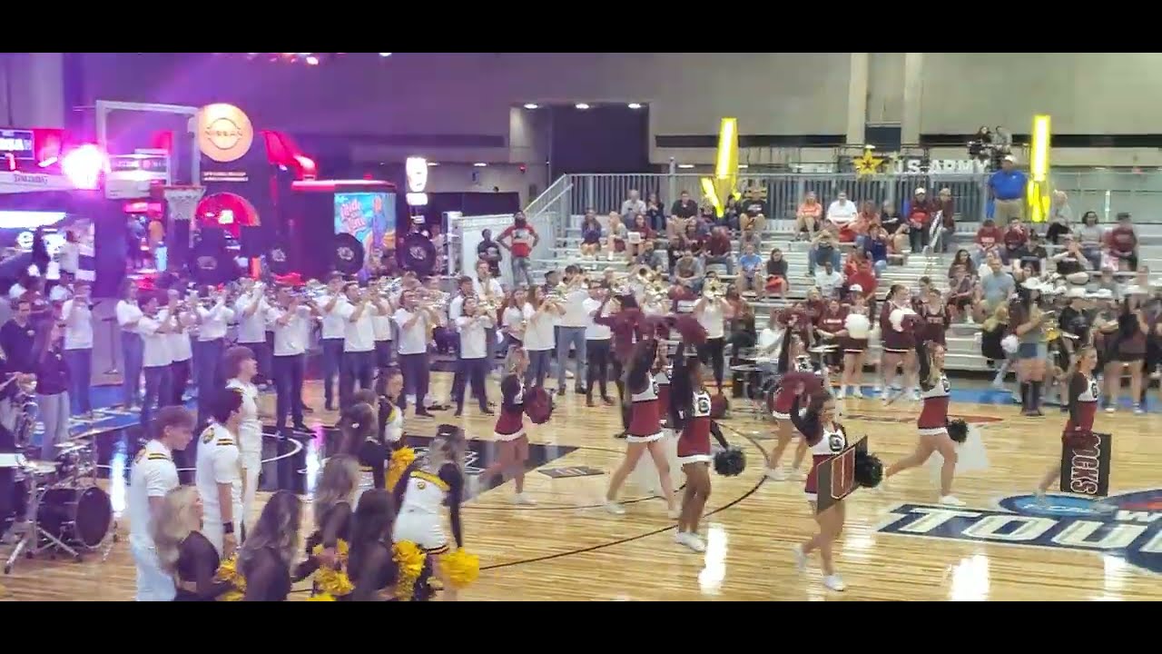 South Carolina Gamecocks | Women's Final Four Tourney Town | Pep Band & Cheerleaders | 3.31.2023