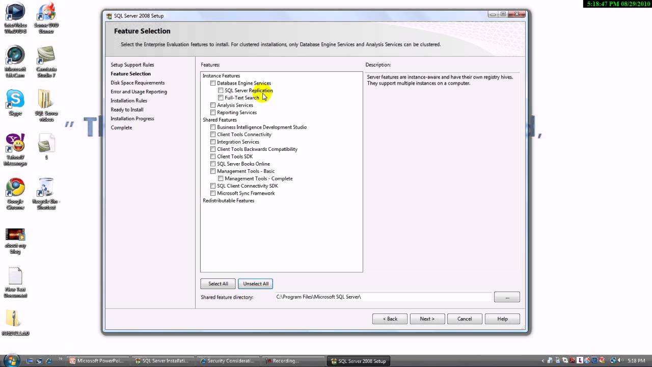 ppt - module 3 installing and configuring sql server... Installing and Configuring SQL Server 2008 - YouTube