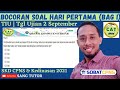 Begini Bocoran Hari Pertama, Hampir Mirip Dengan Soal Tahun Lalu | TIU Numerik | SKD CPNS 2021