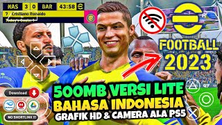 eFootball PES 2023 Chelito PPSSPP Indonesia Version Real Face Grafik HD New Update Kits & Transfer