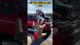 Volkswagen Golf 2.0 Turbo Contra Honda Civic K 20 Turbo En La Ciudad De Chihuahua🚦🇲🇽