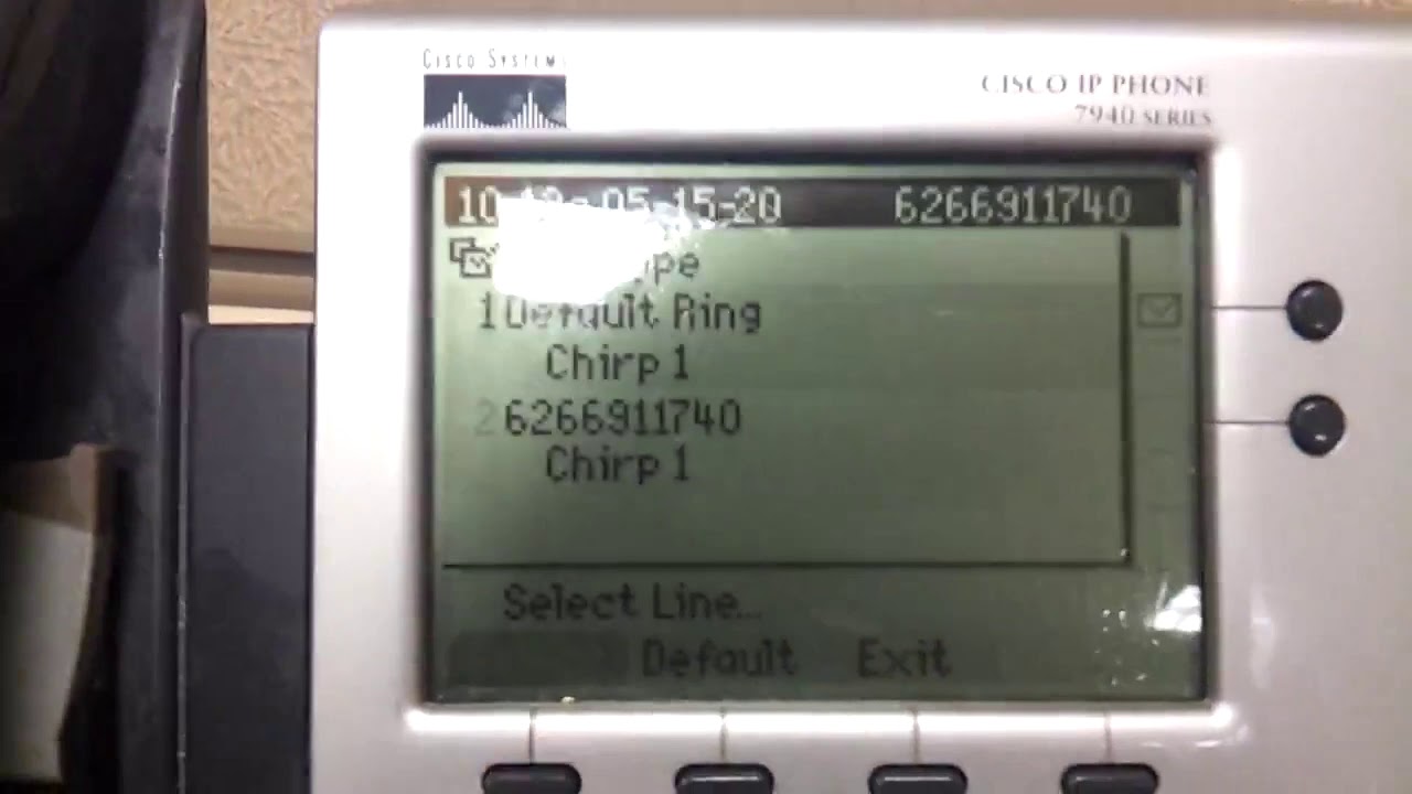 Cisco IP Phone 7940G Ringtones (1-2) - YouTube