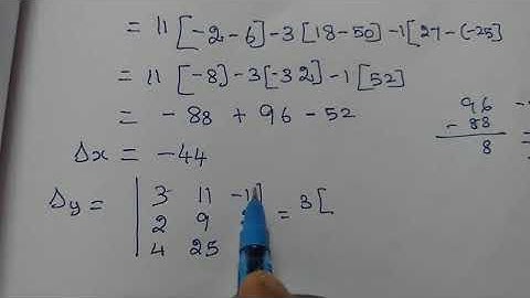 ##XII MATHS EXERCISE 1.4-1(iii) solve by cramers rule