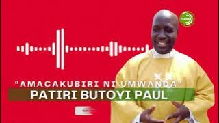 Amajambo yapfungishije patiri Butoyi Paul