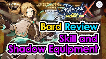 [ROX] Bard/Minstrel/Clown Review Skill & Shadow Equipment. It