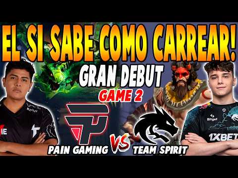 PAIN GAMING vs SPIRIT [GAME 2] BO2 - GRAN DEBUT "SCOFIELD vs YATORO" - ESL ONE BIRMINGHAM2026 DOTA 2