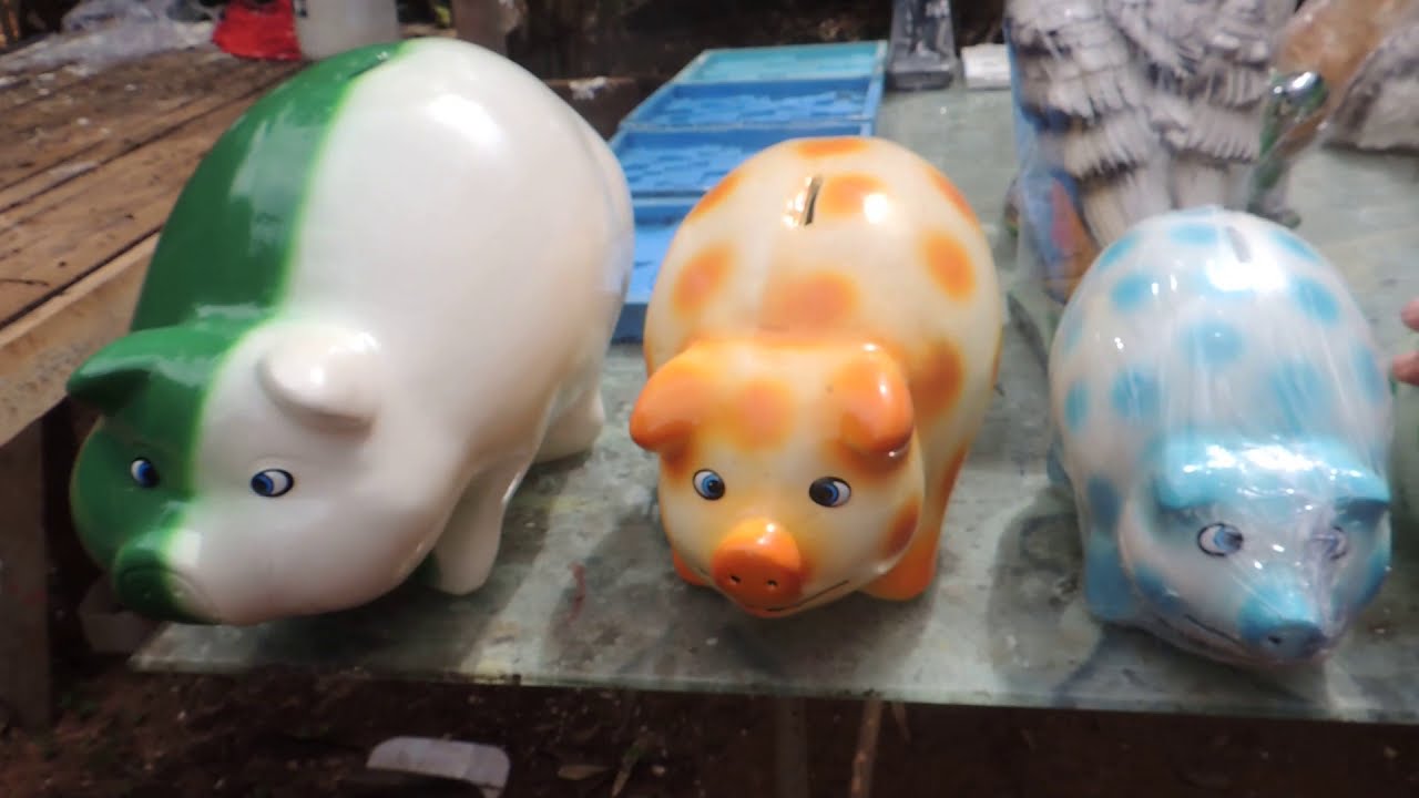 Pintura de cofres em gesso