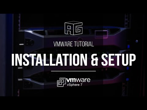 VMware vSphere Hypervisor ESXi 7.0 Installation & Setup