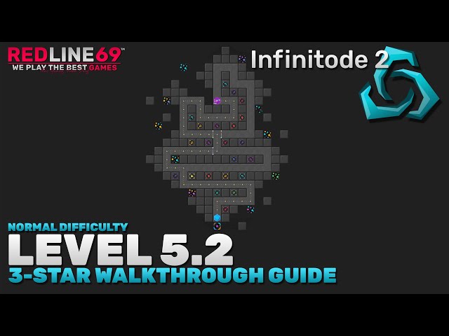 Infinitode 2 | Level 5.2 - Normal Difficulty | 3-Star Guide