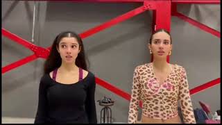 Descendants Casts Rehearse '' Perfect Princess \