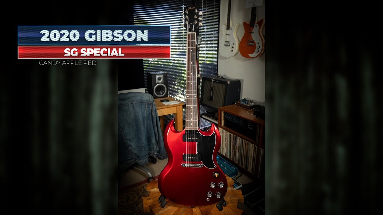 gibson 2020 SG Special in Candy Apple Red - VGW - YouTube