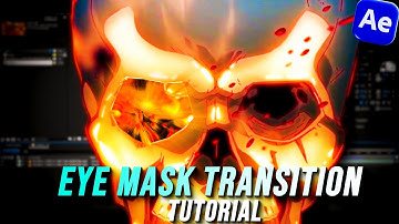Advanced 3D Eye Mask Transition Tutorial in After Effects (AMV Style)