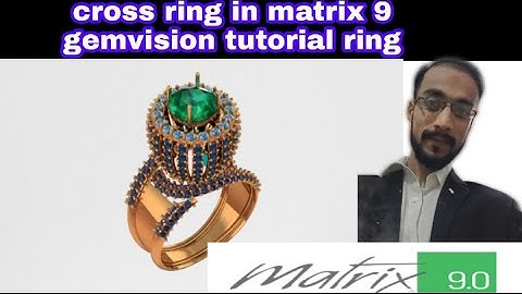 cross ring design in matrix 9 gemvision tutorial