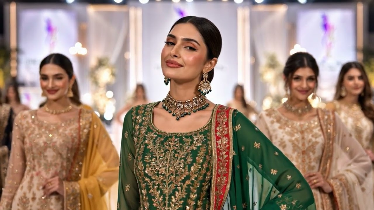 The collection blends Arabian grace and Pakistani charm