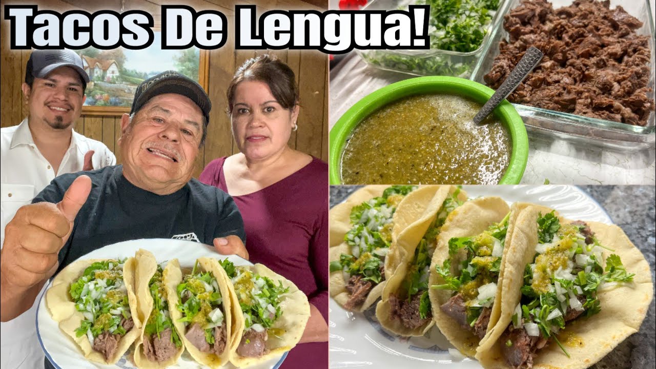 Como Hacer Tacos De Lengua De Res Faciles Y Deliciosos!🌿🇲🇽🌮