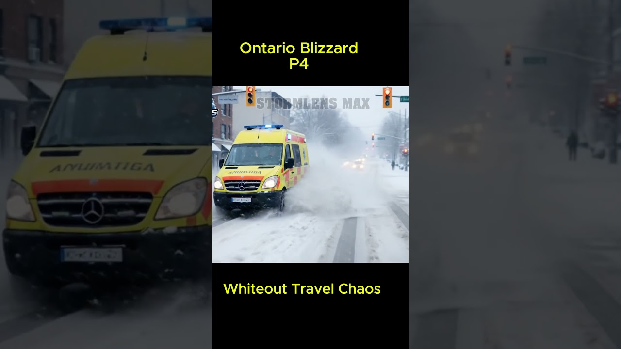 Ontario Blizzard - Whiteout Travel Chaos P4 